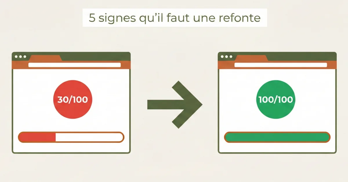 Site WordPress lent ? 5 signes qu'il faut une refonte